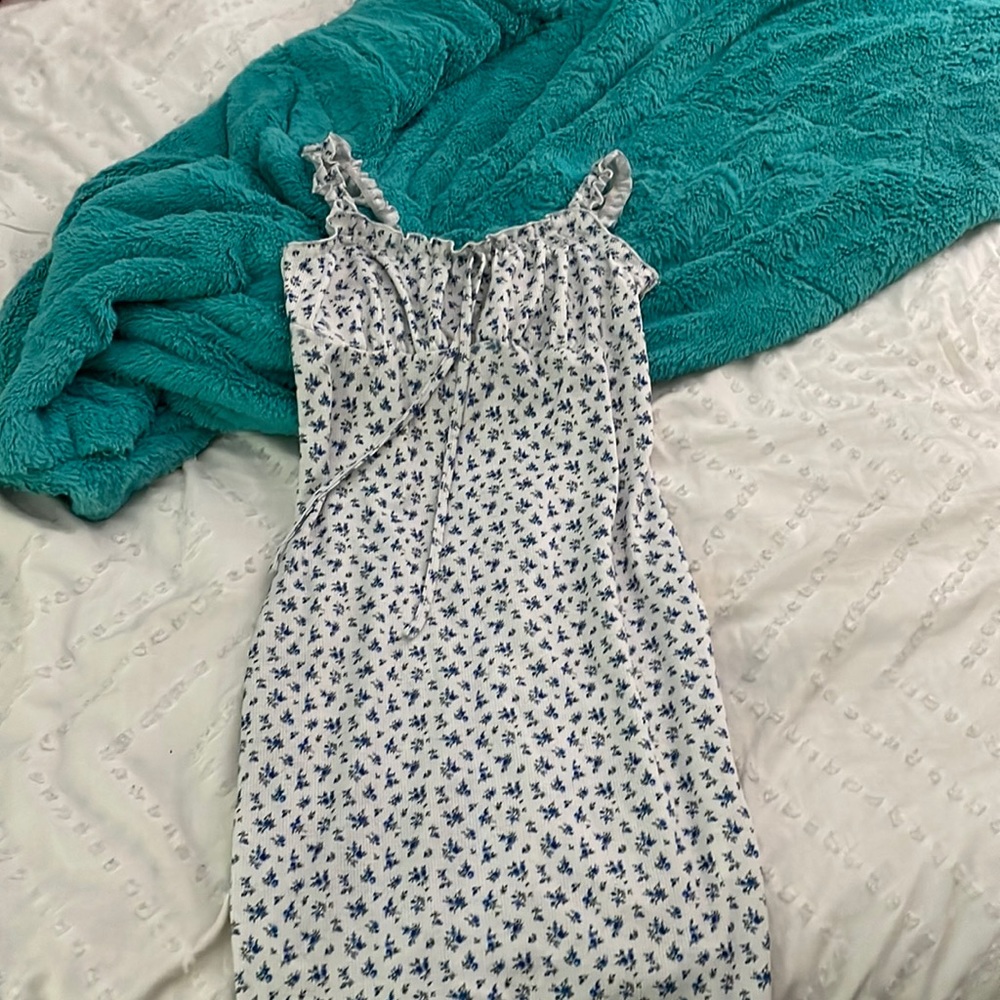 SHEIN floral bodycon dress